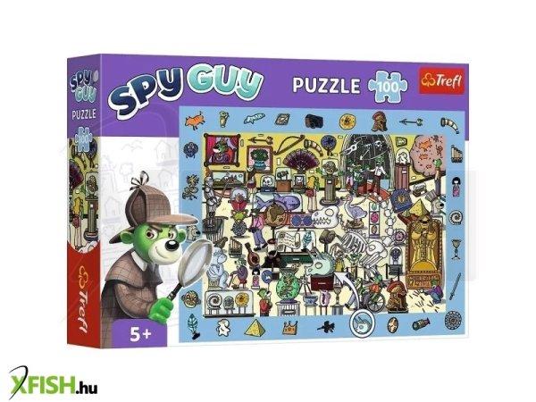 Trefl: Spy Guy Múzeum nyomozós képkereső puzzle - 100 darabos