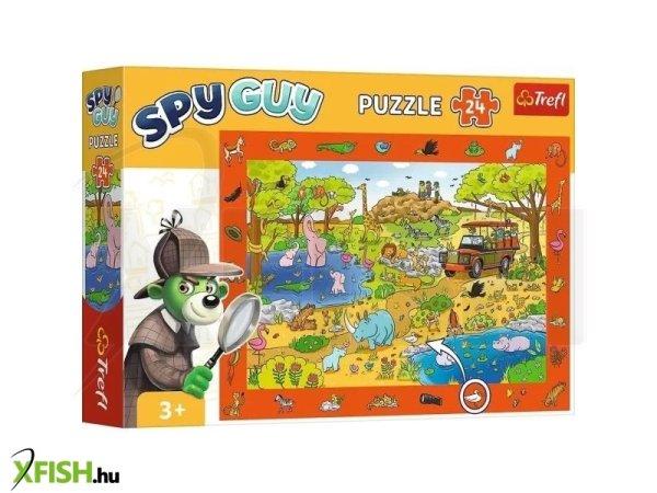 Trefl: Spy Guy Szafari nyomozós képkereső puzzle - 24 darabos