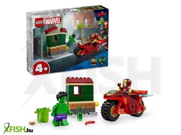 LEGO® Marvel Vasember motorral és Hulk 76287