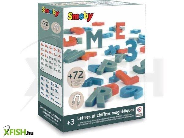 Smoby: Mágneses számok és betűk - 72 darabos