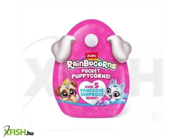 Zuru: Rainbocorns Pocket Puppycorn Meglepetés figura, 1. széria - 15 cm