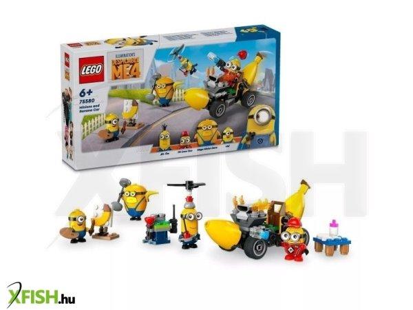 LEGO® Gru 4. Minyonok és banánautó 75580