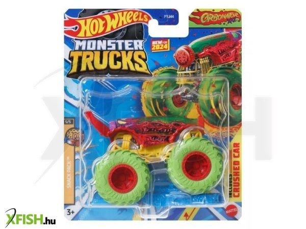 Hot Wheels Monster Trucks: Carbonator XXL kisautó, 1:64