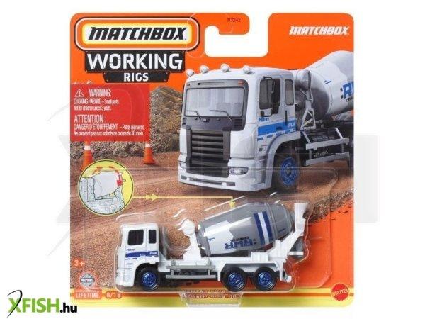 Matchbox: Working Rigs - Cement King HD kisautó