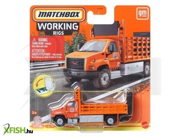 Matchbox: Working Rigs - GMC 3500 Attenuator Truck kisautó