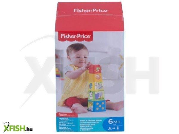 Fisher-Price: Stack Explore Blocks építőjáték