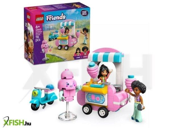 LEGO® Friends Vattacukorárus pult és robogó 42643