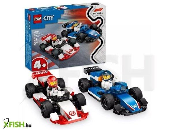 LEGO® City F1®-es Williams Racing és Haas F1® versenyautók 60464