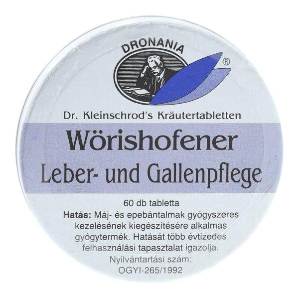 W. LEBER-UND GALLENPFLEGE TABLETTA 60DB