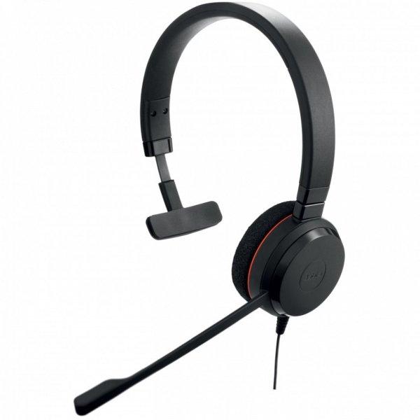 Jabra Evolve 20 SE MS Mono Headset Black