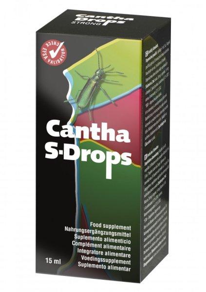 CANTHA S-DROPS VÁGYFOKOZÓ CSEPPEK NŐKNEK - 15 ML