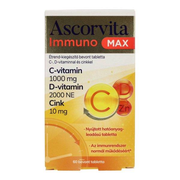 ASCORVITA IMMUNO MAX C-D TABLETTA 60DB