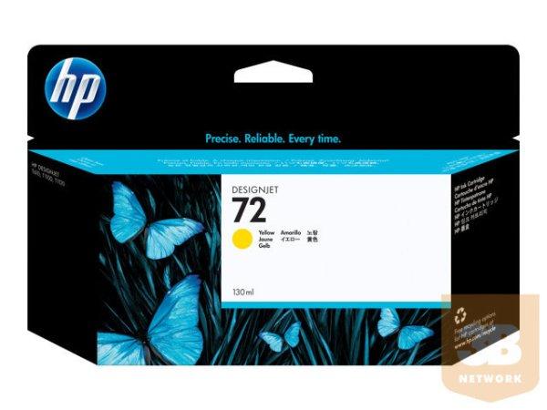 HP 72 original Ink cartridge C9373A yellow high capacity 130ml 1-pack