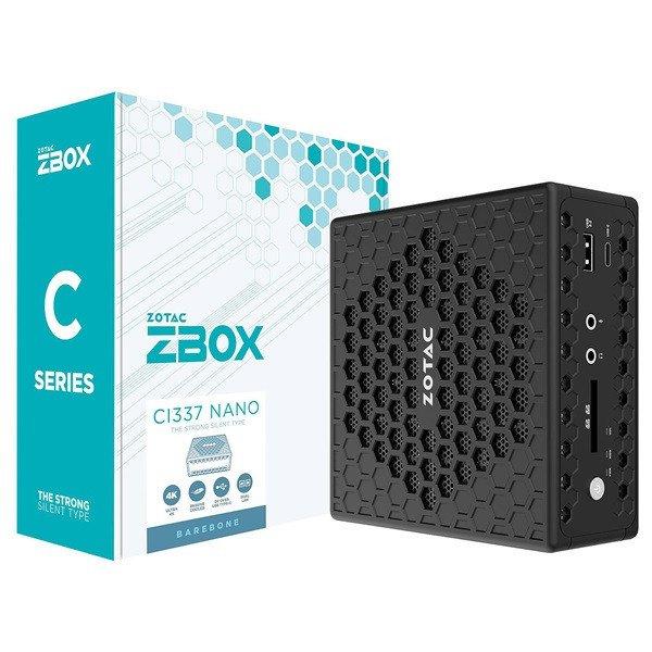 ZOTAC PC CI337 Intel N-series N100 3.4GHz, 2xHDMI, Displayport, 2xLAN, 3xUSB,
1xUSB-C, WIFI, BT,M.2 + 2.5 SSD hely