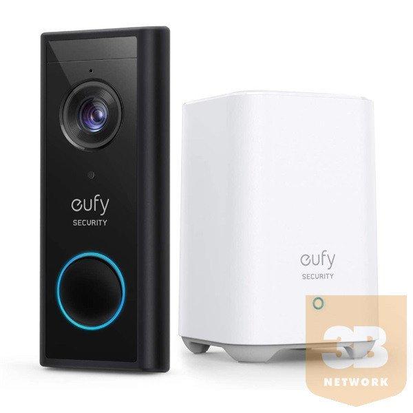 ANKER EUFY Kapucsengő + Vezérlő Központ, Video Doorbell + HomeBase2, HD(2K),
WiFi-s, kültéri - E82101W4