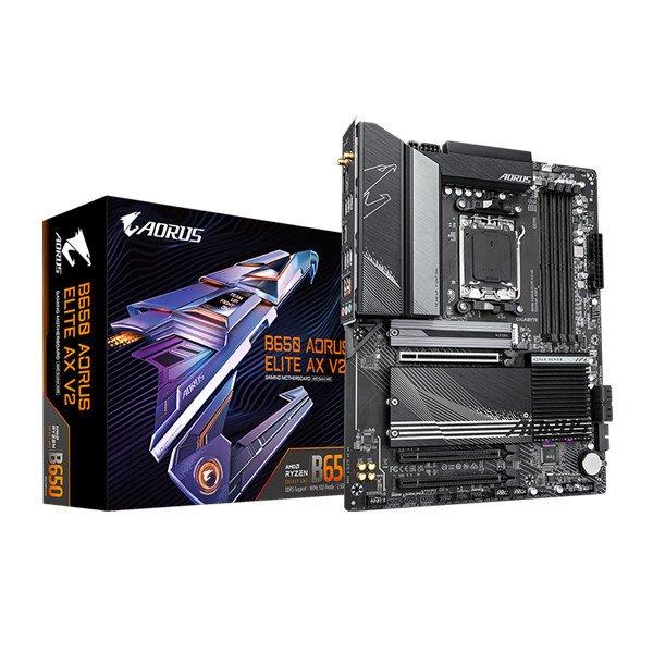 GIGABYTE Alaplap AM5 B650 AORUS ELITE AX V2 AMD B650, ATX