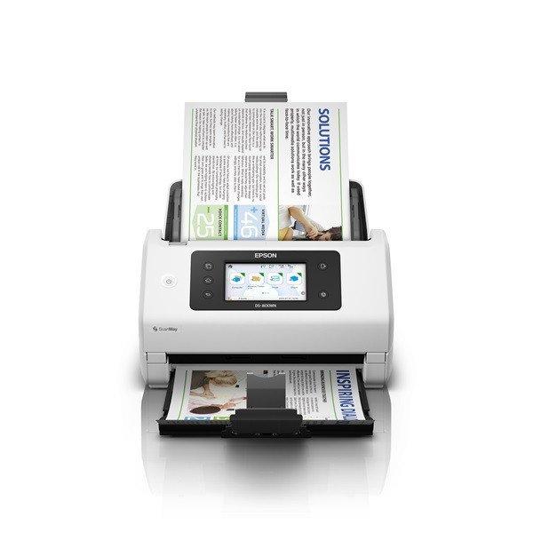 EPSON Docuscanner - WorkForce DS-800WN (A4, 600 DPI, 50 lap/perc, USB/LAN/WiFi,
ADF, duplex)