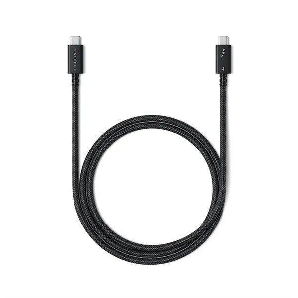 Satechi USB-C, thunderbolt 4 pro kábel, 1m - fekete