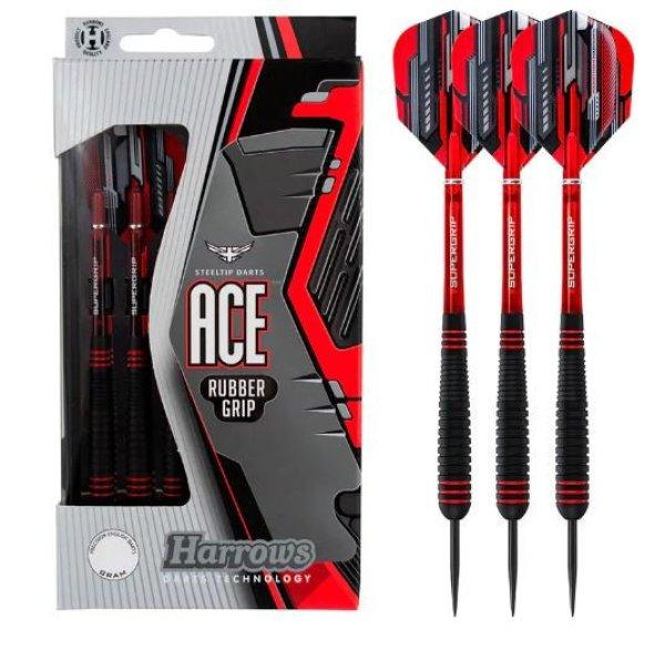 Dart szett Harrows steel, 22g, Ace, brass