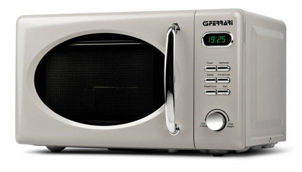 G3 Ferrari G10155 SAPORMIO VINTAGE Mikrohullámú sütő, 20 liter, 1.150W
teljesítménnyel, törtfehér színben