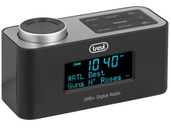 Trevi RC 80D6 DAB Stílusos, megbízható és multifunkcionális ébresztőóra,
FM és DAB+ rádióval