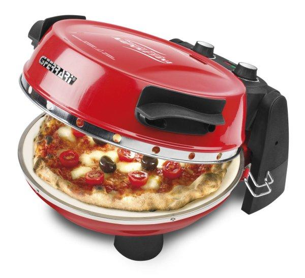 G3 Ferrari G10032 Forno Pizza Plus Snack Napoletana Red, piros/fekete színű
olasz házi pizza sütő, 5 perc alatt, 400 fokon, 31cm-es pizza