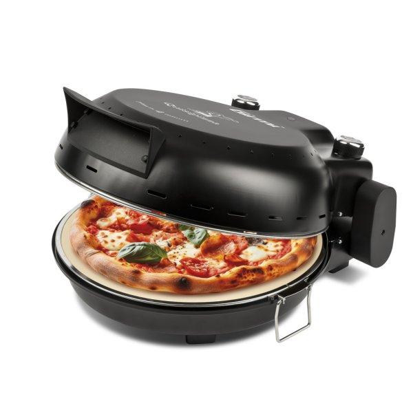 Girmi FP50 Forno Elettrico házi pizza sütő fekete színben, 4 perc alatt,
31cm-es pizza