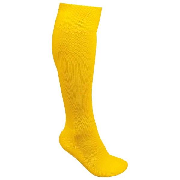 PA016 egyszínű hosszú szárú sportzokni Proact, Sporty Yellow-43/46