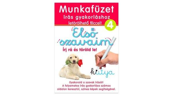 Munkafüzet írás gyakorláshoz letörölhető filccel - Első szavaim