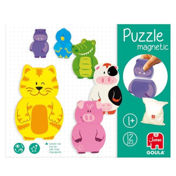 Kinek a feje? - mágneses puzzle Goula