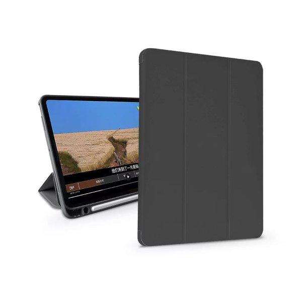 Devia Leather Case With Pencil Slot iPad Air5/4 10.9″/11″/12.9″ Black