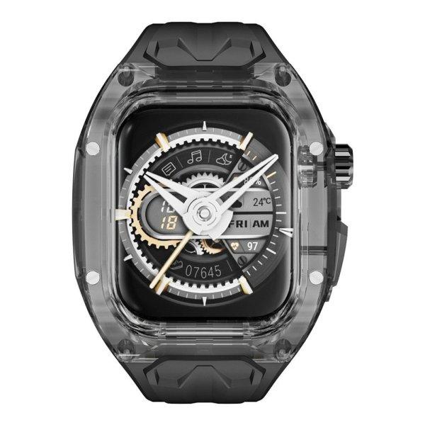WiWU Wi-WB014 Armor 2 az 1-ben tok+óraszíj Apple Watch Ultra/Ultra 2 49mm -
fekete