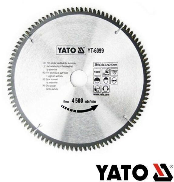 YATO Fűrésztárcsa alumíniumhoz 350mm YATO YT-6099