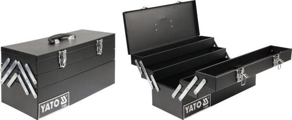 YATO 0885 szerszámos láda 460x200x225mm YT-0885