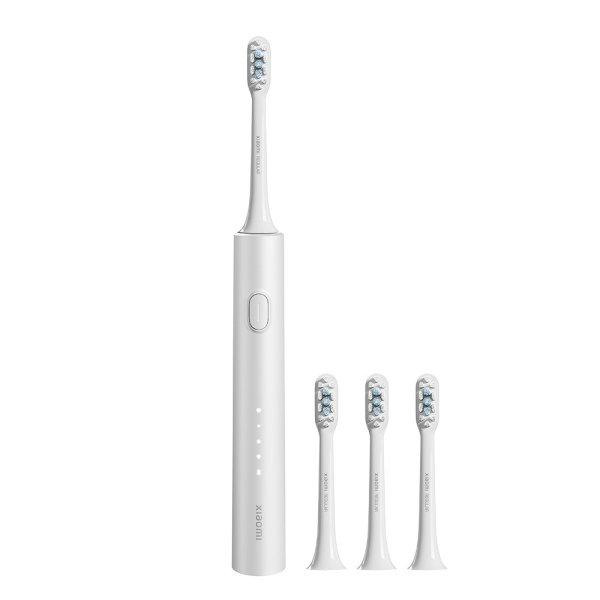 Xiaomi Electric Toothbrush T302 elektromos fogkefe 4 fejjel, Silver Gray