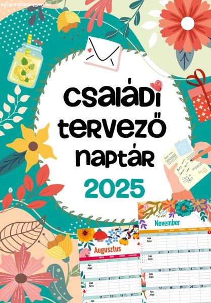 Családi tervező naptár 2025