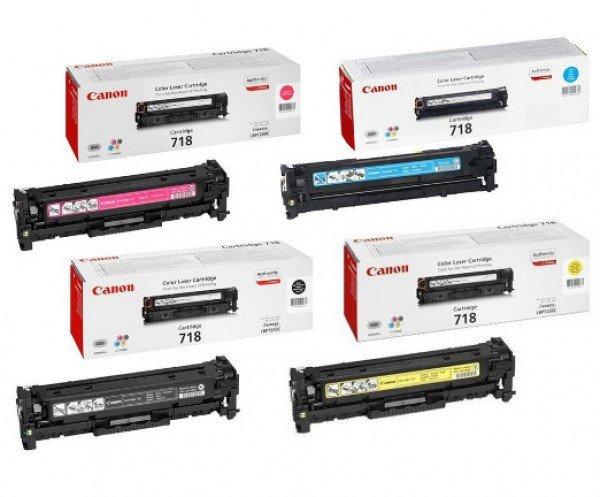 Canon CRG718 Eredeti Cyan Toner