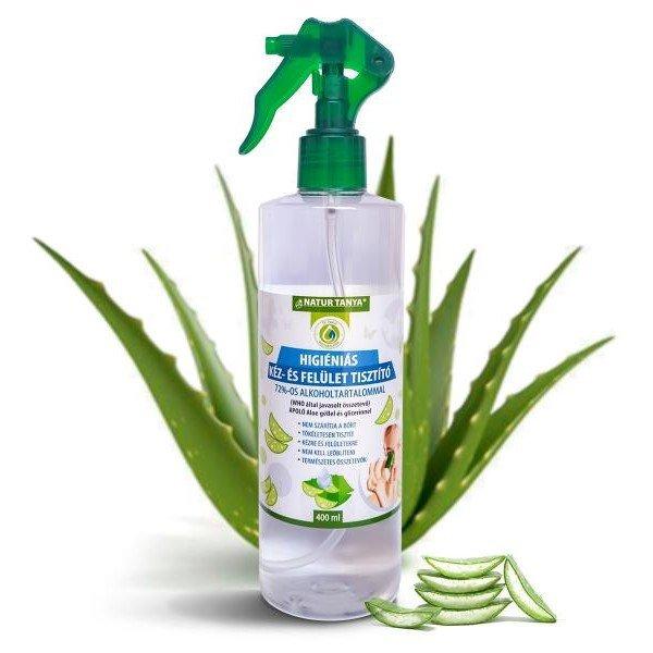 Natur Tanya Higiéniás kéz-, és felülettisztító spray 400ml