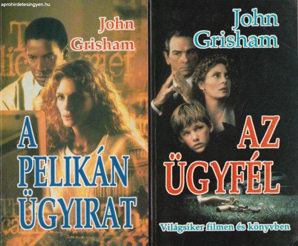 2 db John Grisham könyv: A pelikán ügyirat, Az ügyfél - John Grisham