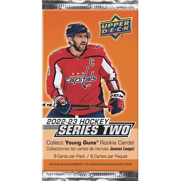 2022/23 Upper Deck Series 2 Hockey Retail Kártyacsomag