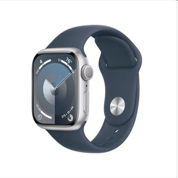 Apple Watch Series 9 GPS 41mm ezüst Aluminium Case Storm Kék Sport szíjjal -
M/L