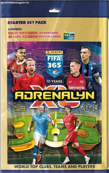 Focikártya Panini FIFA 365 2024/2025 Adrenalin Kártya Starter set