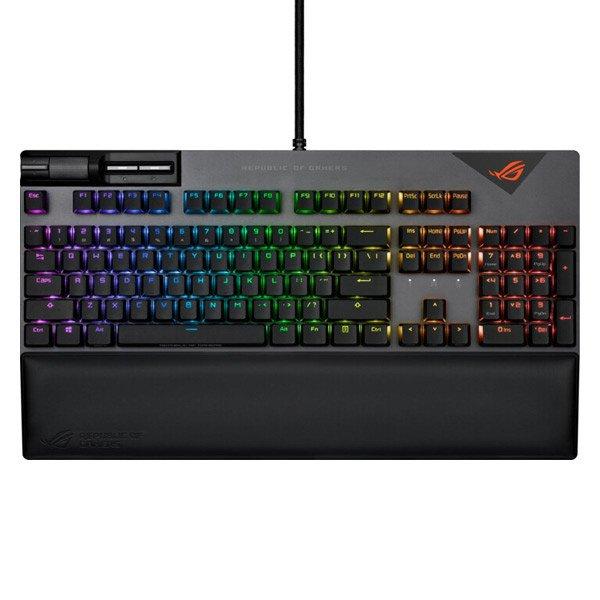 ASUS ROG Strix Flare II mechanikus billentyűzet, US kioszáts