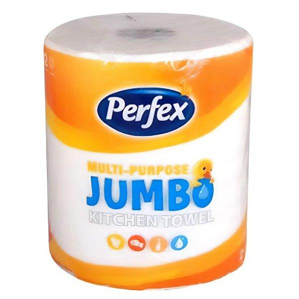 12 tekercs Perfex Jumbo papírtörlő – 2 rétegű, extra nedvszívó - 270
lap