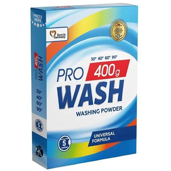 8 X 400 g PRO WASH univerzális mosópor - 56 mosáshoz