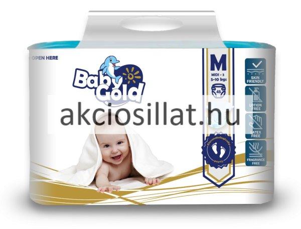 Baby Gold nadrágpelenka 3-as (5-10kg) Midi 45db