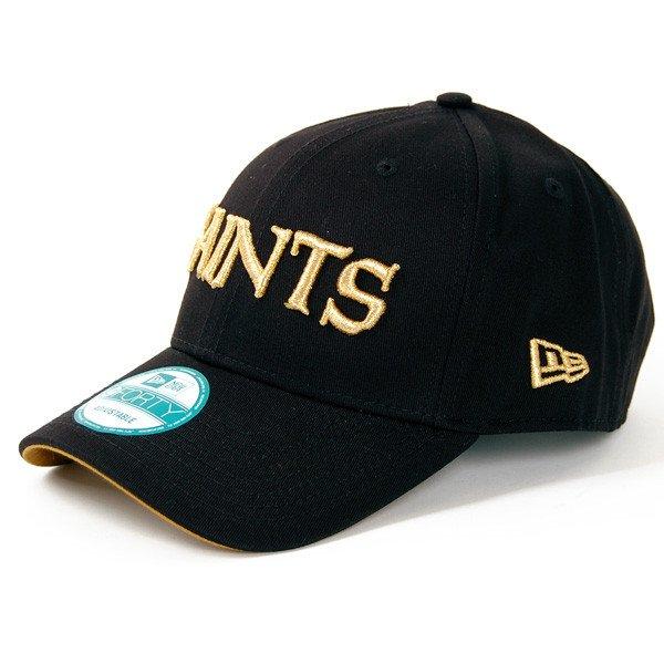 New Era 9Forty Wishbone Saints Cap Black