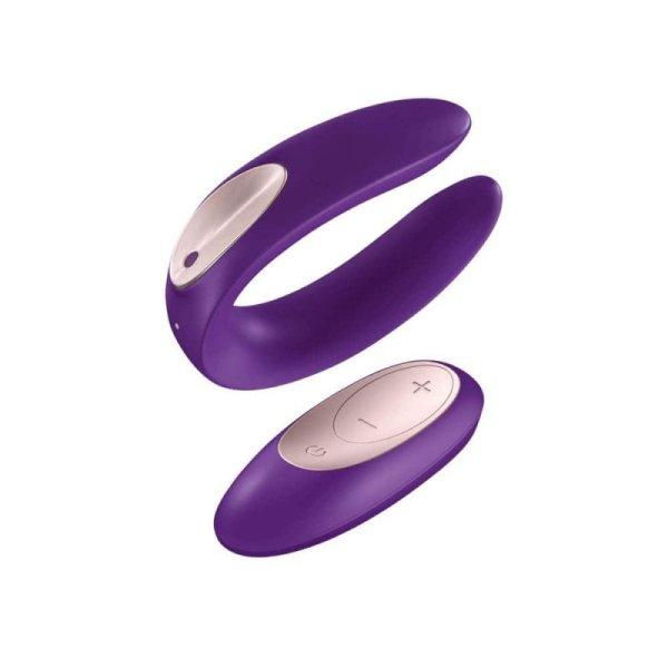 Satisfyer Double Plus Remote - rádiós, két-motoros vízálló, akkus
párvibrátor