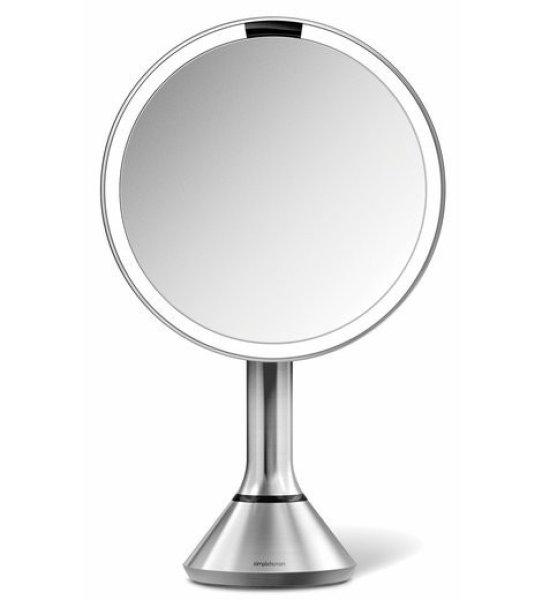 Simplehuman Tükör érintőképernyős
fényerősséggel Dual Light nerez