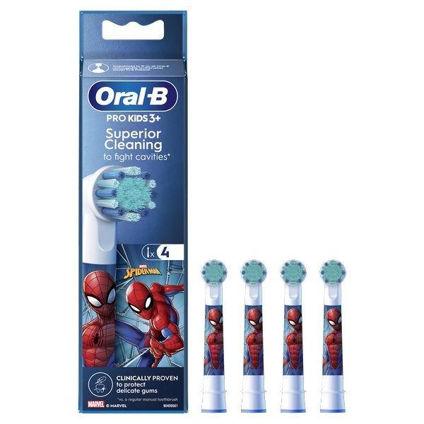 Oral B Tartalék fej EB 10-4 Kids Spiderman 4 db